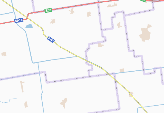 Karte Stadtplan Zaozerne