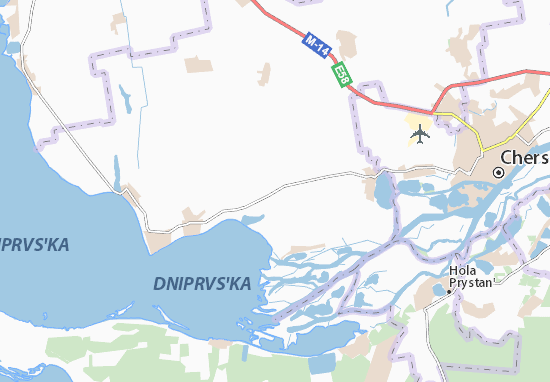 Karte Stadtplan Tomyna Balka