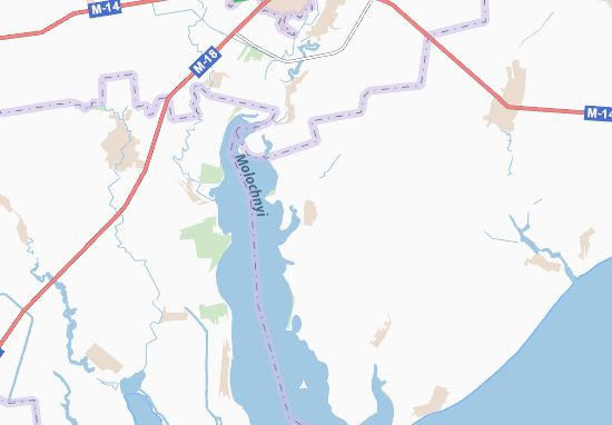Karte Stadtplan Hirsivka