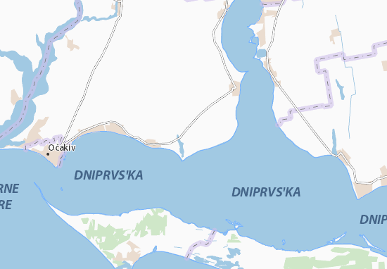 Mapa Solonchaky