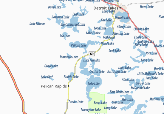 Karte Stadtplan Dunvilla