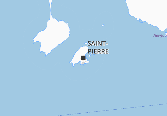Mapa Saint-Pierre