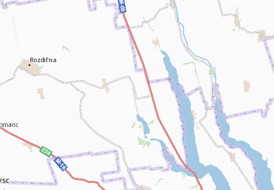 Yeremiivka Map