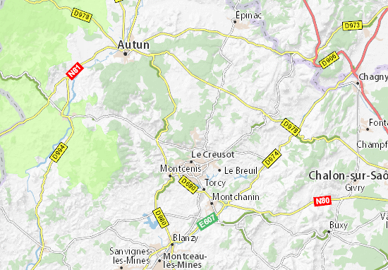 chalon du bois france map Map Of Saint Sernin Du Bois Michelin Saint Sernin Du Bois Map Viamichelin chalon du bois france map