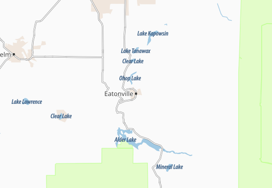Mapa Eatonville