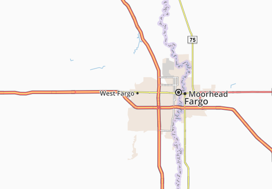Mappe-Piantine West Fargo