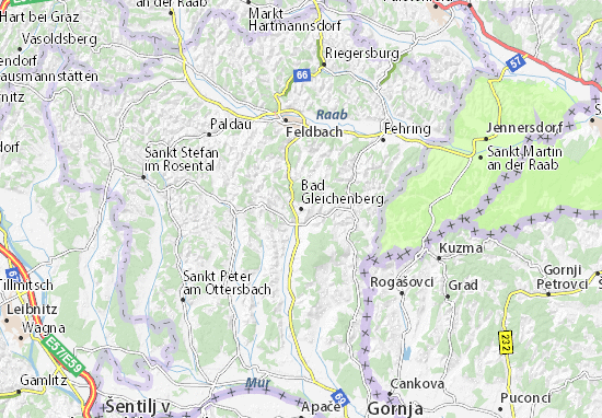 Mappe-Piantine Bad Gleichenberg