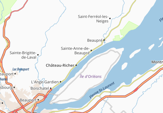 Mapa Périgny