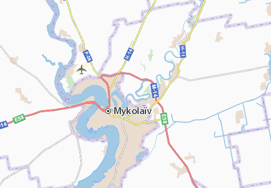 Mapa Kolarivka