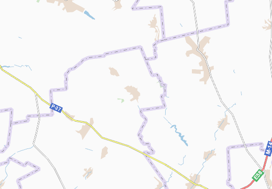 Mapa Yelyseivka