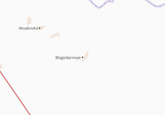 Mapa Blagodarnoye