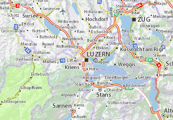 Luzern karte