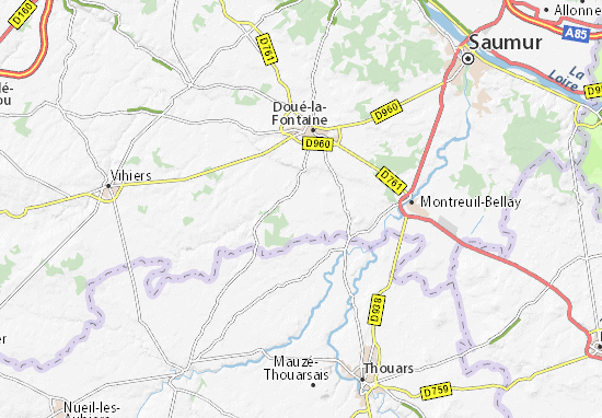 MICHELIN Les Bouchettes map - ViaMichelin