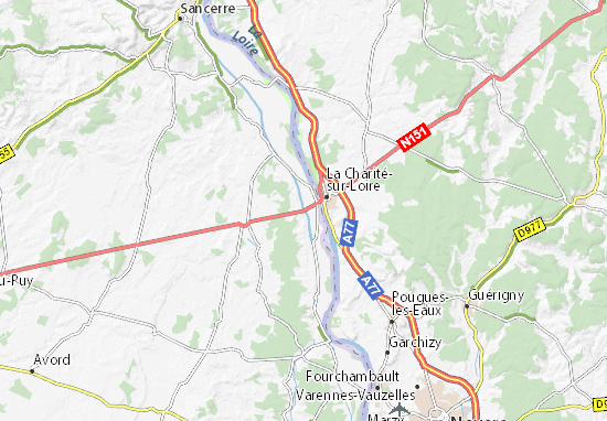 Mapa La Chapelle-Montlinard