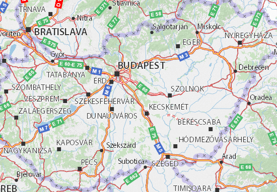 Mappe-Piantine Magyarország