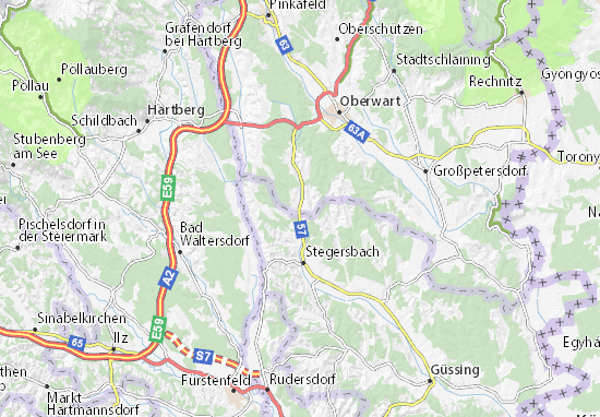 Mapa Litzelsdorf