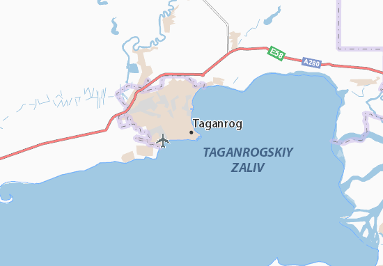 Carte-Plan Taganrog