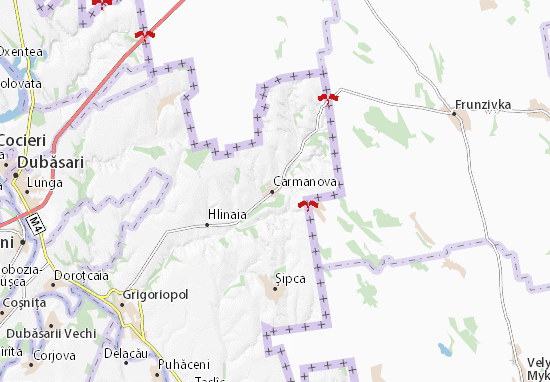 Mapa Carmanova