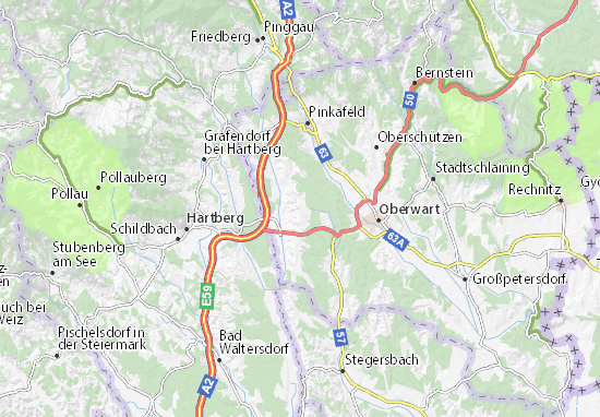 Mapa Trulitsch