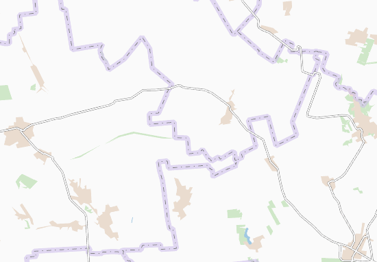 Kaart Plattegrond Kuznetsivka