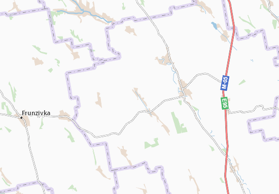 Mapa Chohodarivka