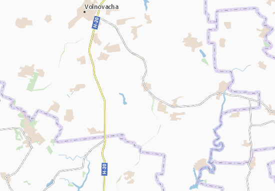 Druzhne Map