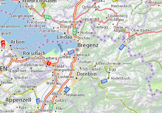 Mapa Kennelbach