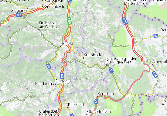 Karte Stadtplan Krumbach