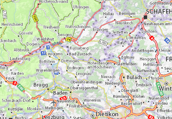 Mapa Lienheim