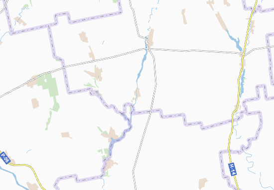 Kaart Plattegrond Malozhenivka