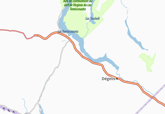 Mapa Notre-Dame-du-Lac