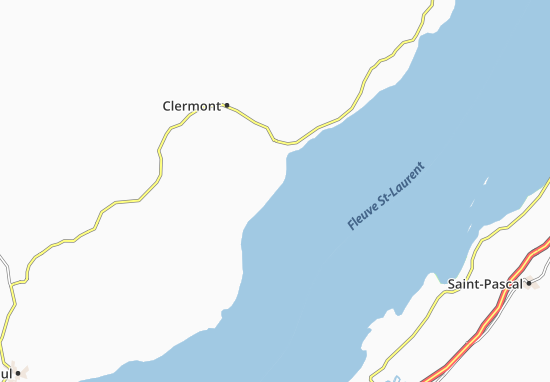 Karte Stadtplan La Malbaie-Pointe-au-Pic