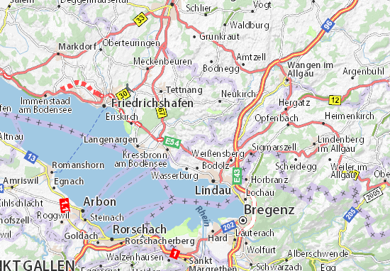 MICHELIN-Landkarte Degersee - Stadtplan Degersee - ViaMichelin