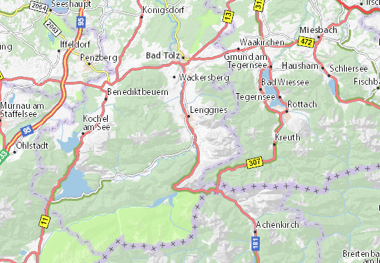 MICHELIN Wegscheid map - ViaMichelin