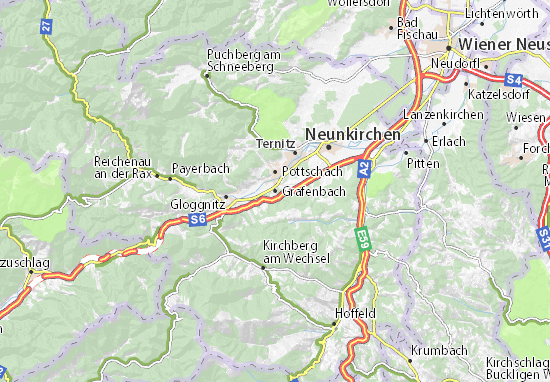 Mapa Grafenbach
