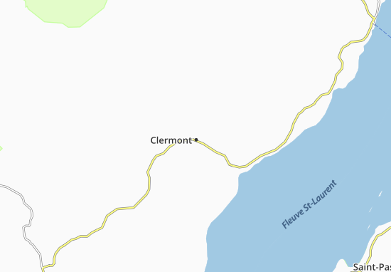 Mapa Clermont