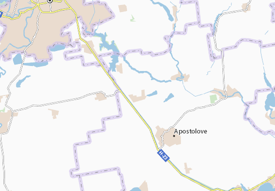 Mapa Nyva Trudova