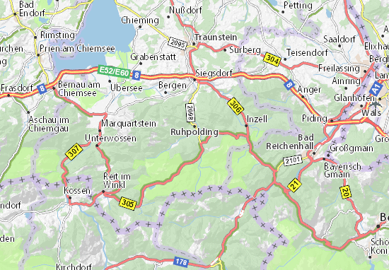 MICHELIN-Landkarte Wasen - Stadtplan Wasen - ViaMichelin