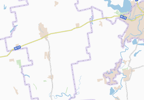 Karte Stadtplan Novolazarivka
