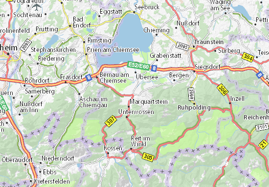MICHELIN-Landkarte Weidach - Stadtplan Weidach - ViaMichelin