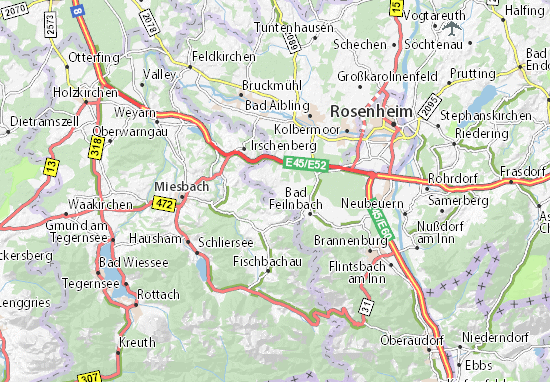 Mapa Paulreuth