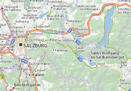 Fuschl am See Map