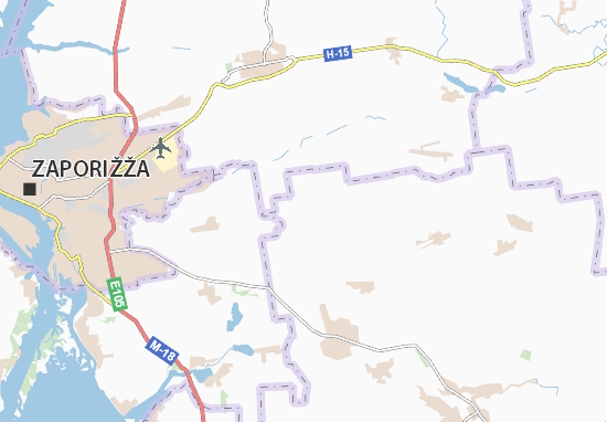 Karte Stadtplan Novotavryches&#x27;ke
