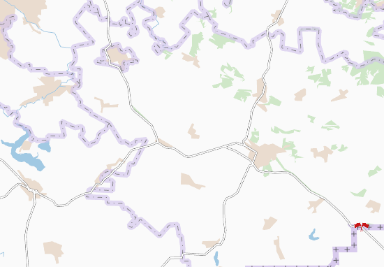 Kaart Plattegrond Yelyzaveto-Mykolaivka