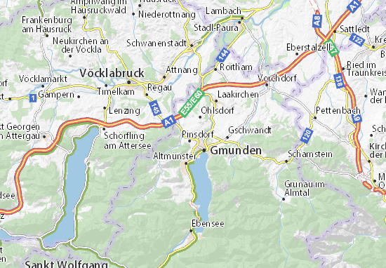 MICHELIN-Landkarte Buchen - Stadtplan Buchen - ViaMichelin