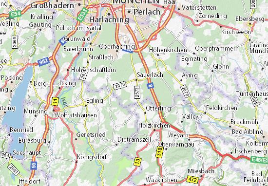Mapa Lochhofen