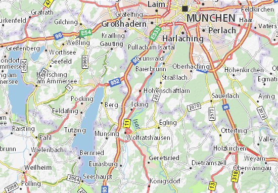 Mapa Ebenhausen