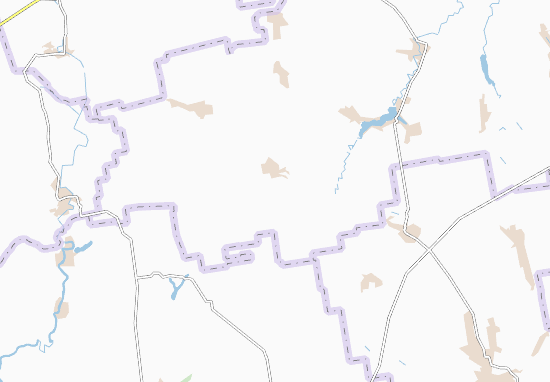 Karte Stadtplan Petrykivka