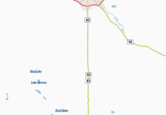 Mapa South Prairie