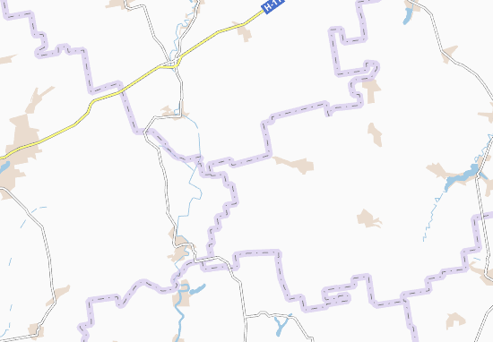 Kaart Plattegrond Chernihivka